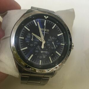 SEIKO WIRED クロノグラフ　稼働中