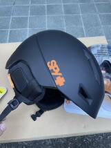 新品・未使用　SPY スパイ スノーヘルメット SENDER サイズ XL62-66cm ゴーグルセット_画像2