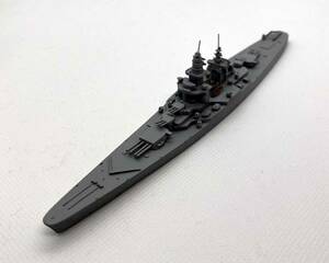 フランス未成戦艦ガスコーニュ Delphin社製1/1250スケール金属製完成模型