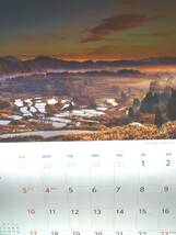 NTT東日本【ミライに届けたい東日本の風景】★2024★壁掛けカレンダーcalendar（未使用）_画像7