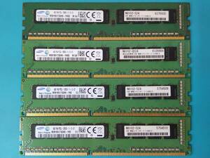 動作確認 SAMSUNG製 PC3L-12800E 1Rx8 4GB×4枚組=16GB 96330091226