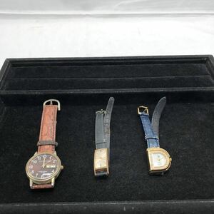 腕時計 MYTHOS×1 ANDREAS IBERNINI×1 Seiko Birdie×1 まとめて3点　不動　中古　KH O0X2 IUCP 