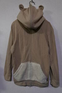 00's mercibeaucoup Bear Ear Archive Hoodie size 1 メルシーボークー 耳 ボア アニマル パーカー