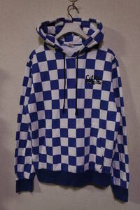 CUT-RATE Hoodie size M カットレイト チェッカーフラッグ スウェット パーカー 日本製