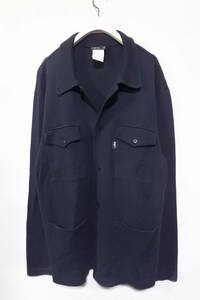 90's agnes b. HOMME Jacket size 3 アニエスベーオム スウェット カバーオール ブラック フランス製