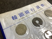 『韓国観光記念 韓国現行貨幣 MONEY OF KOREA　KOREAN CURRENT COINS 』_画像2