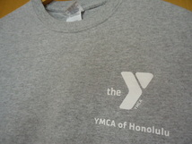 即決　ハワイ　YMCA Honolulu　Ｔシャツ　グレー色　Ｓ_画像4