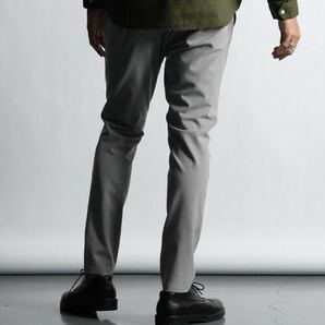 The DUFFER of ST.GEORGE 2WAY STRETCH TROUSERS：360°伸縮 ハイテンションストレッチ スキニーパンツS灰の画像4