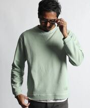 The DUFFER of ST.GEORGE PIGMENT-DYE CREW：ピグメント加工 プルオーバー クルースウェット トレーナー M_画像1