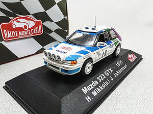 アトラス 1/43 マツダ Mazda 323 GTX 