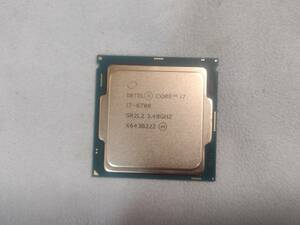 【 即決出品 】 Intel CPU Core i7 - 6700 ( SR2L2 / 3.4GHz / 8M / LGA1151 / 65W ) 中古品
