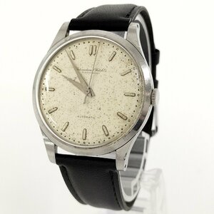 ●IWC シャフハウゼン メンズ腕時計 シルバー文字盤 自動巻き 中古[ne]u518