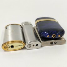 ●ジャンク 未点検 イブサンローラン ジバンシー ディオールなど ターボライター ガスライター まとめ 9本セット[ne] lighter9suw_画像7