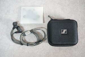 [QS][MS011760] 美品 国内正規品 SENNHEISER ゼンハイザー IE300 カナル型 有線イヤホン イヤーピース、ケース付属