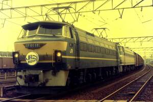 ♪　EF66 17＋EF66 100＋貨　JRF　KG写真 ♪　