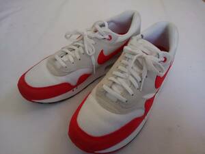 ナイキ AIR MAX 1 '86 OG DQ3989-100 サイズUS9 27㎝カラー ホワイト/ライトニュートラルグレー/ユニバーシティレッド 箱あり