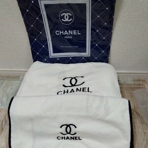 CHANEL ノベルティ タオルセット シャネル バスタオル・フェイスタオル