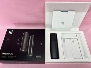 240116◆◇美品　IQOS　lil　HYBRID2.0　アイコス リルハイブリッド　マットブラック　電子タバコ　現状品◇◆