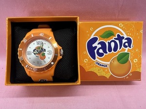 240125◆◇未使用　Fanta ORANGE　ファンタオレンジ　シリコーンウォッチ　CC16-05DF　腕時計　シリコンウォッチ　現状品◇◆