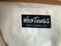 WILD THINGS ワイルドシングス　NUMBER(N)INE ナンバーナイン　マウンテンパーカー JACKET ジャケット WHITE 白　BLACK 黒　Mサイズ_画像4