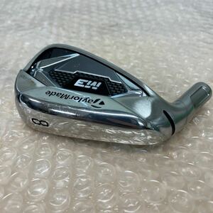 【中古】テーラーメイド　M3　8番　TaylorMade　アイアン ヘッドのみ　左用　GF-59