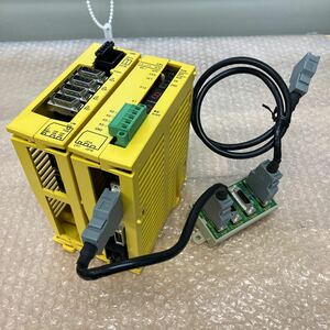 ジャンク品　FANUC　ファナック　A02B-0323-C209　A03B-0817-C002　AS-iコンバータ　シーケンサ　部品取り　電子部品　U-734