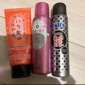 ヘアスタイリング剤など3点