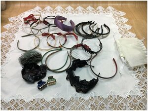 V8087S ★アッカ acca ヘアーアクセサリー★カチューシャとクリップ・バレッタ合わせて26点セット