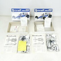 未組立 プラモデル 2点セット モデラーズ MODELER'S ティレル フォード 019 1/24 Tyrrell FORD 模型 コレクション品■ME156s■_画像3