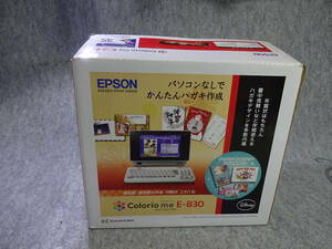 中古 EPSON コンパクトプリンター Colorio me E-830