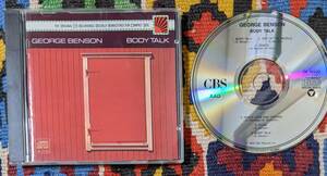 70's CTI ジョージ・ベンソン George Benson (CD)/ ボディ・トーク　 Body Talk CBS Associated Records ZK 45222 1973年