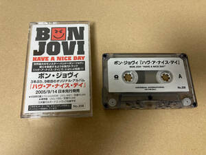 NOT FOR SALE 中古 カセットテープ Bon jovi 1106