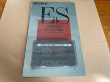 在庫4 NOT FOR SALE カセットテープ SONY ES 373_画像1