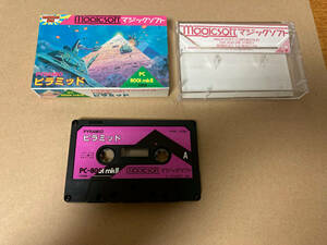 PC-8001 mkⅡ cassette tape PYRAMID 05