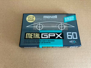 在庫4 カセットテープ maxell GPX metal 1本 00125-2