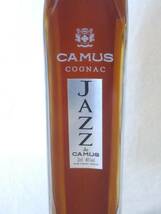 ★古酒★CAMUS カミュ/JAZZ ジャズ/COGNAC コニャック/350ml/40％/未開栓/缶入り/現状渡し_画像2