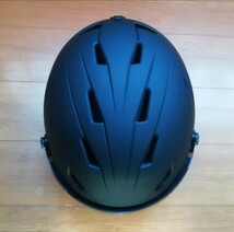 新品未使用 バイザー ヘルメット サイズ L（58cm～61cm）カラー マットブラック スノーボードヘルメット スキーヘルメット ゴーグル _画像9