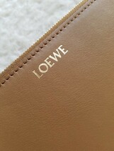 新品 LOEWE ロエベ ノット ジップアラウンド ウォレット 長財布 オーク/ブラック CEM1G39X01 0010946937_画像8