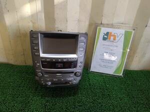 レクサス　エアコンスイッチパネル　オーディオプレイヤー　IS350　DBA-GSE21　GSE21　2007　＃hyj　NSP146392