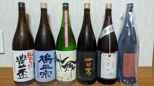 日本酒　１８００ml　６本セット　１円～