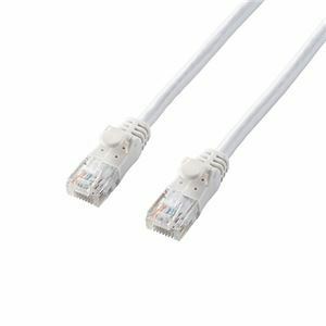 【新品】（まとめ） エレコム やわらかLANケーブル/CAT6A/10m/ホワイト LD-GPAY/WH10 【×2セット】