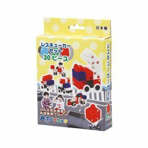 【新品】(まとめ)アーテック Artecブロック/カラーブロック 【レスキューカーセット】 30pcs 【×15セット】