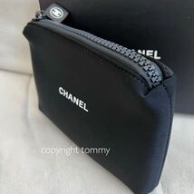 新品未使用 シャネル ボーテ CHANEL ブラック ノベルティ 黒 コスメ 化粧ポーチ ブランドココ ロゴ コスメポーチ 送料無料 ポーチ　_画像6