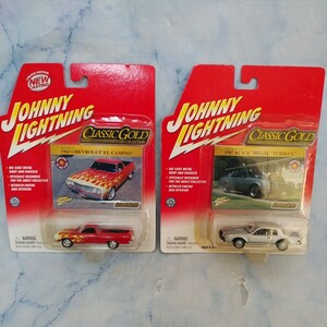 JOHNNY LIGHTNING ジョニー ライトニング　ミニカー　BUICK REGAL TURBO T CHEVOROLET EL CAMINO シボレー　エルカミーノ　ビュイック