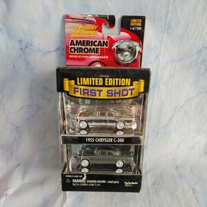 JOHNNY LIGHTNING ジョニーライトニング AMERICAN CHROME 1955 CHRYSLER C-300 クライスラー　限定品　激レア　ミニカー　未開封