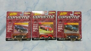 JOHNNY LIGHTNING ジョニーライトニング ミニカーセット　CORVETTE コルベット コレクション　レア　リミテッドエディション　342-02