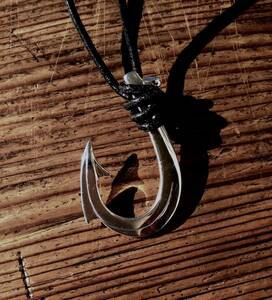 アングラーズハウス ☆★☆ Angler's House ★ silver collection 北川 明氏design silver accessory ★ hook ☆釣針 シルバー チョーカー 