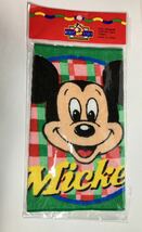 Mickey's Stuff for kids ミッキーマウス ハンカチ ミニタオル 未開封 未使用　90年代レトロ　当時物_画像3