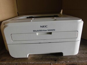 ♪中古レーザープリンタ【NEC MultiWriter 5000N】トナー/ドラムなし♪2401061