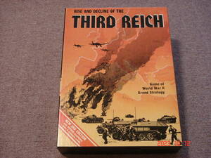 ボードゲーム　Rise and Decline of the Third Reich　The 3rd Edition　第三帝国の興亡　第３版　 Avalon Hill Game Company